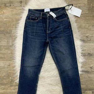 NWT Current/Elliott Sz 26 Stovepipe  Midrise Jean